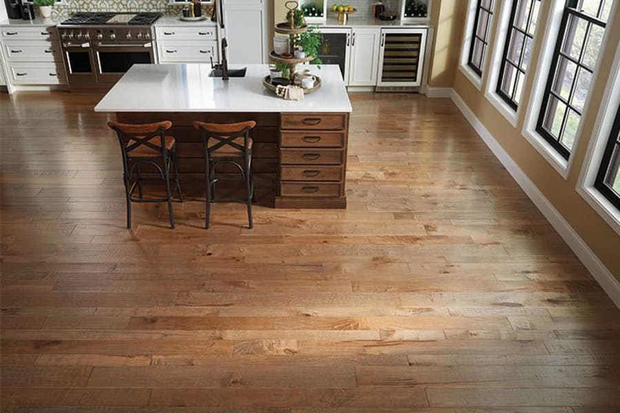 Hardwood flooring work in Evans, GA