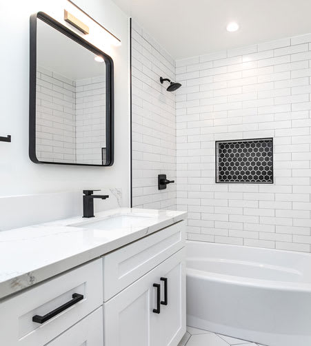 About tile in Orange County, CA from Sharon and Son's Flooring & Cabinets