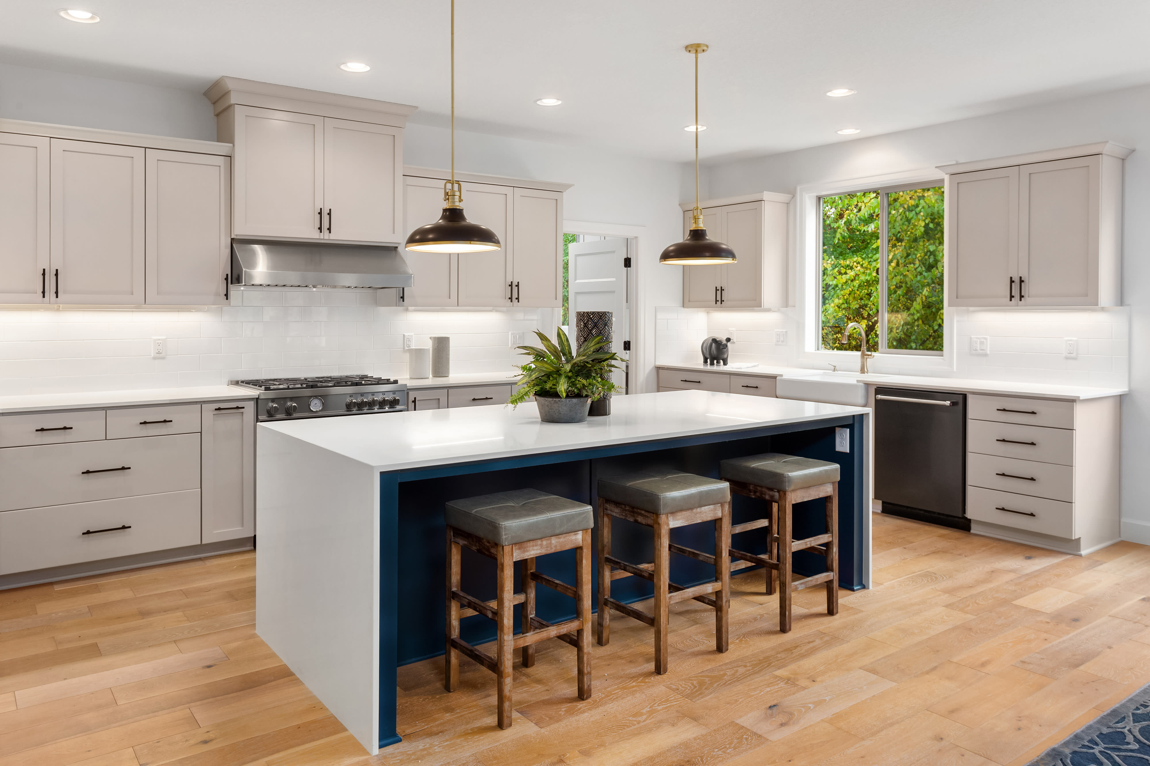 Designer kitchen interior