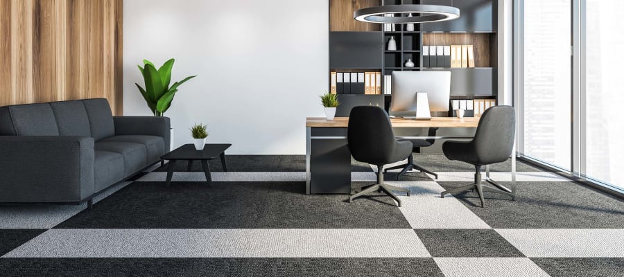 Carpet tile inspiration in Madison, WI from Schmidt Custom Floors