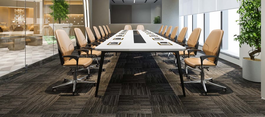 Carpet tile inspiration in Milwaukee, WI from Schmidt Custom Floors