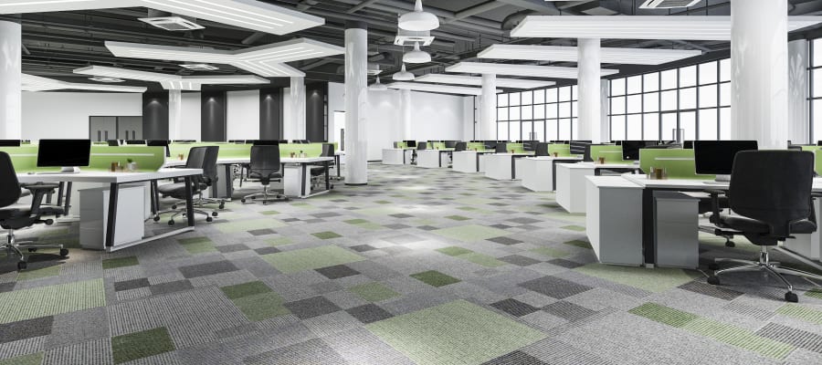 Carpet tile inspiration in Milwaukee, WI from Schmidt Custom Floors