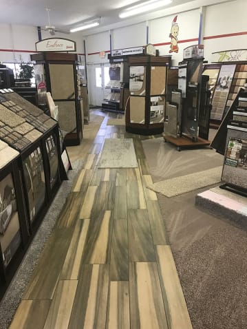 Flooring shop serving the Zanesville, OH area