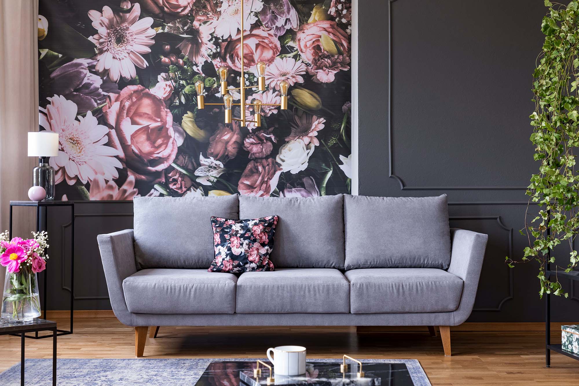 Mastering Color and Pattern with Wall Coverings in your room by ICC Floors