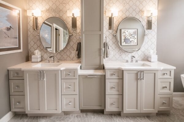 Bathroom renovations in Zionsville, IN from EF Marburger Fine Flooring