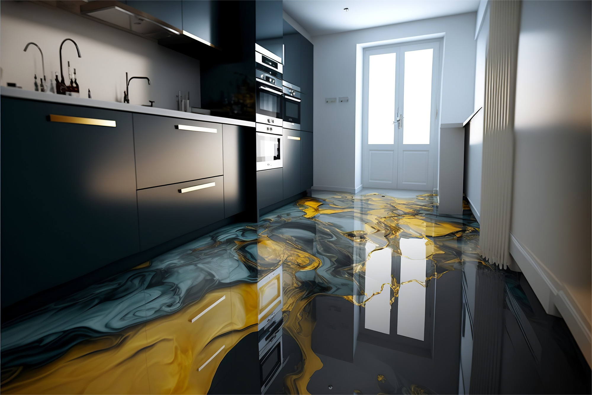Epoxy flooring in Wayne Township, NJ from Magnus Flooring