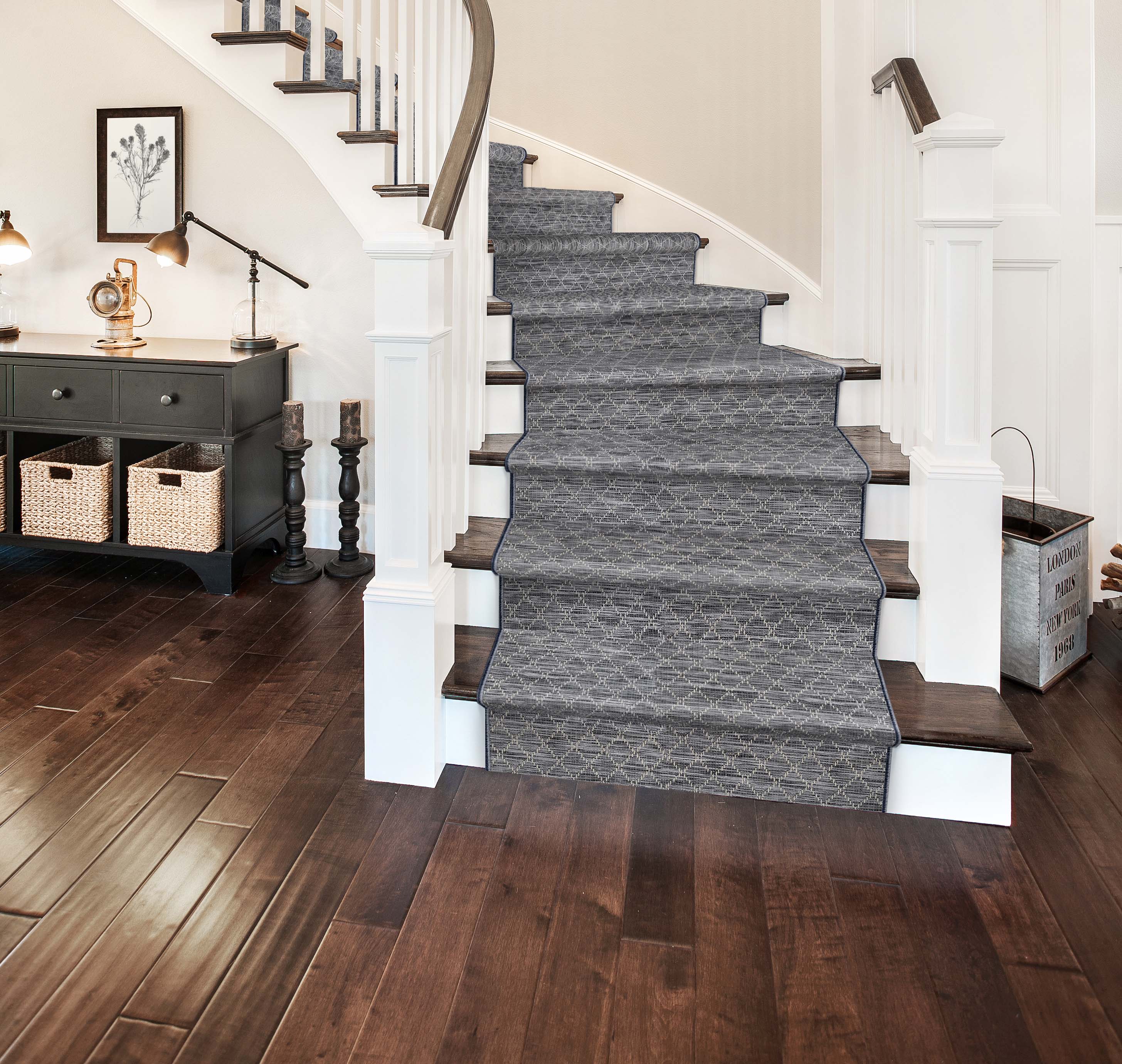 Is one carpet fiber better than others for staircases?