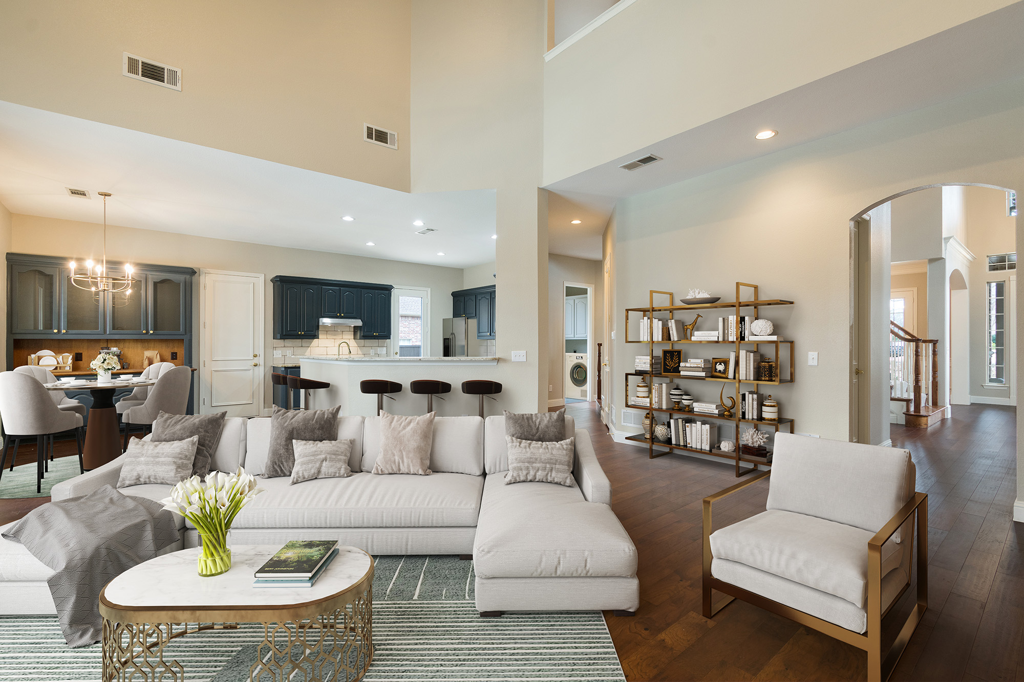 Karastan Custom Rugs Open Concept Spaces with Luxury Area Carpet by Degraaf