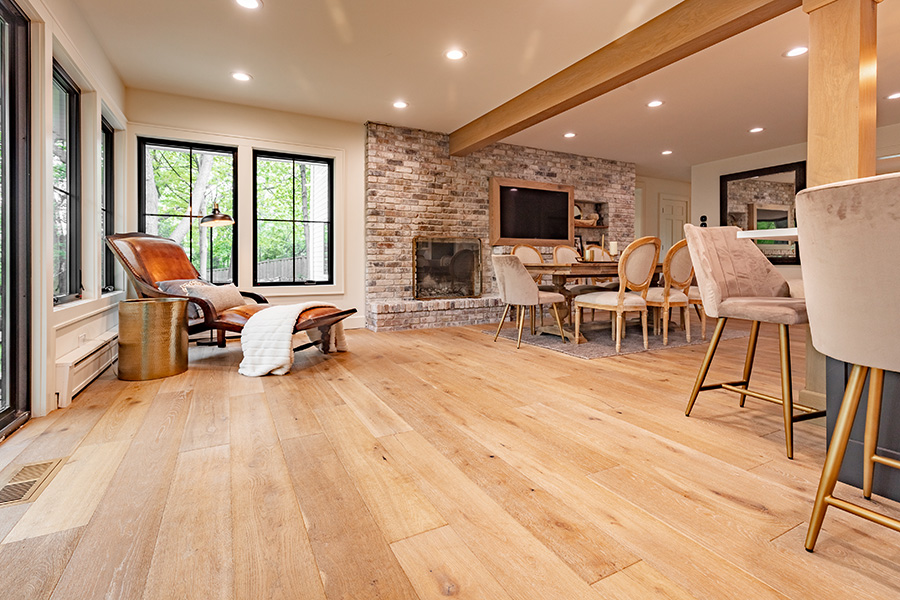 Modern Hardwood flooring ideas in Edina, MN from Brenner Floors