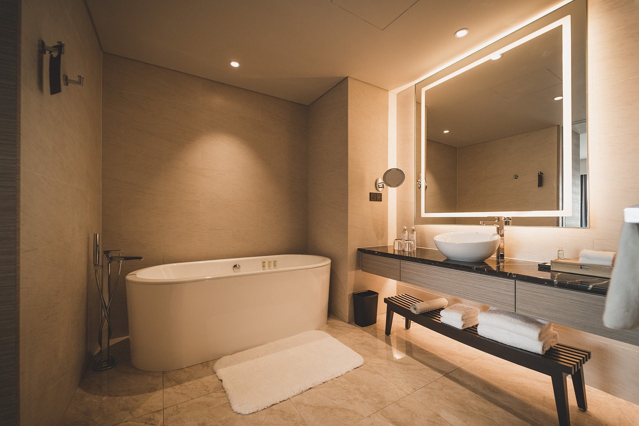 bathroom tile flooring designs