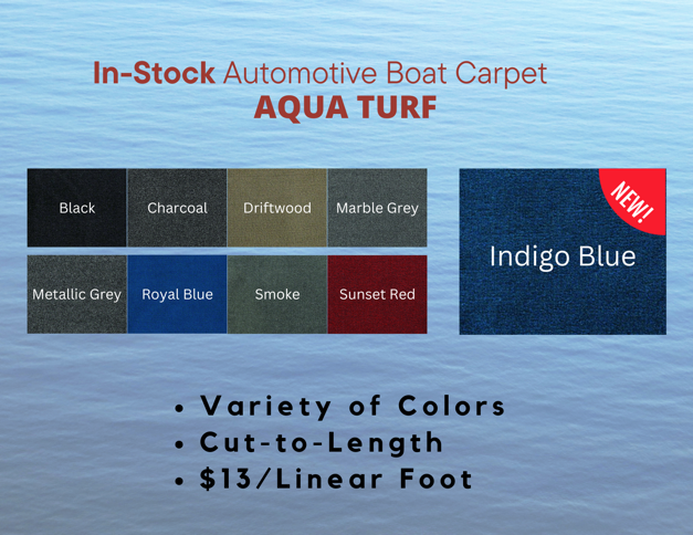 Automotive boat carpet available in Chandler, AZ from Mesa Sales and Supply