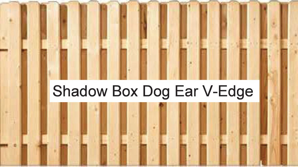 Shadow Box Dog Ear V-Edge