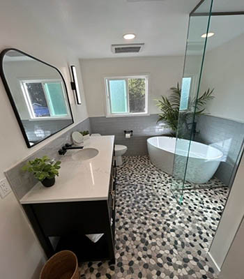 Award winning bathroom renovations from Milwaukie Floors & More in Portland, OR