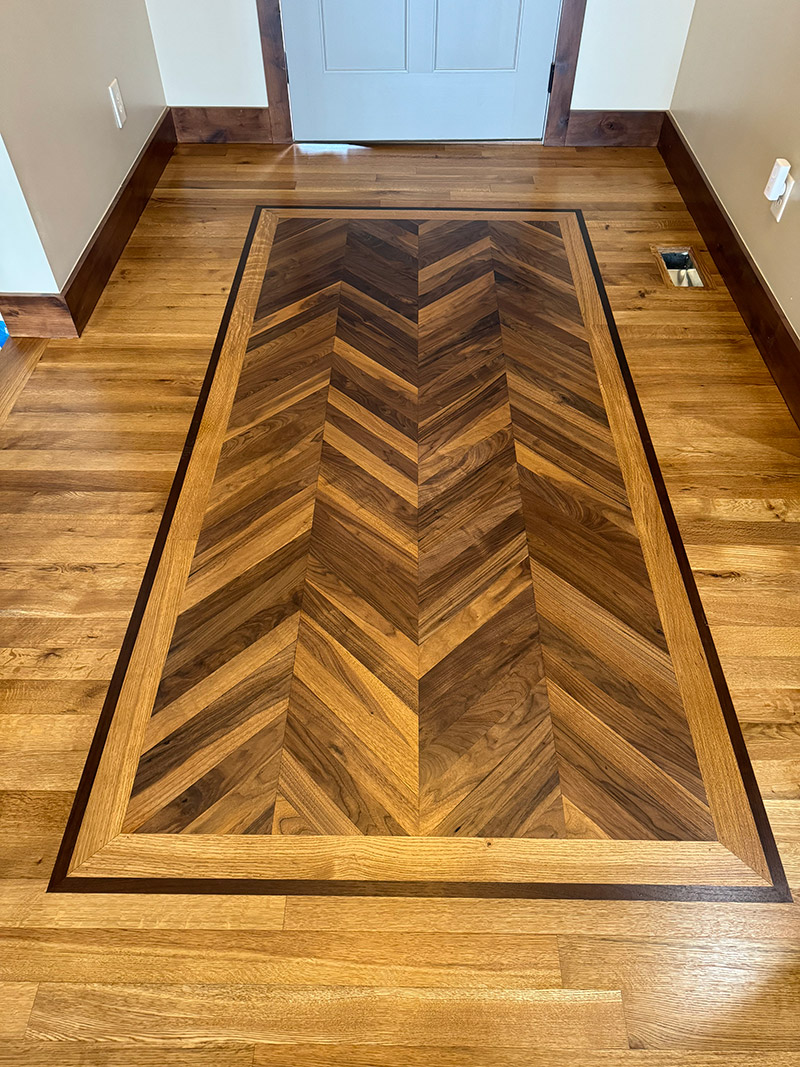 Expert wood floor finishing in Estes Park, CO from Schmidt Custom Floors