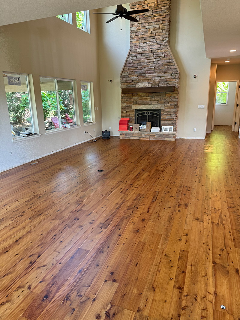 Expert wood floor finishing in Windsor, CO from Schmidt Custom Floors