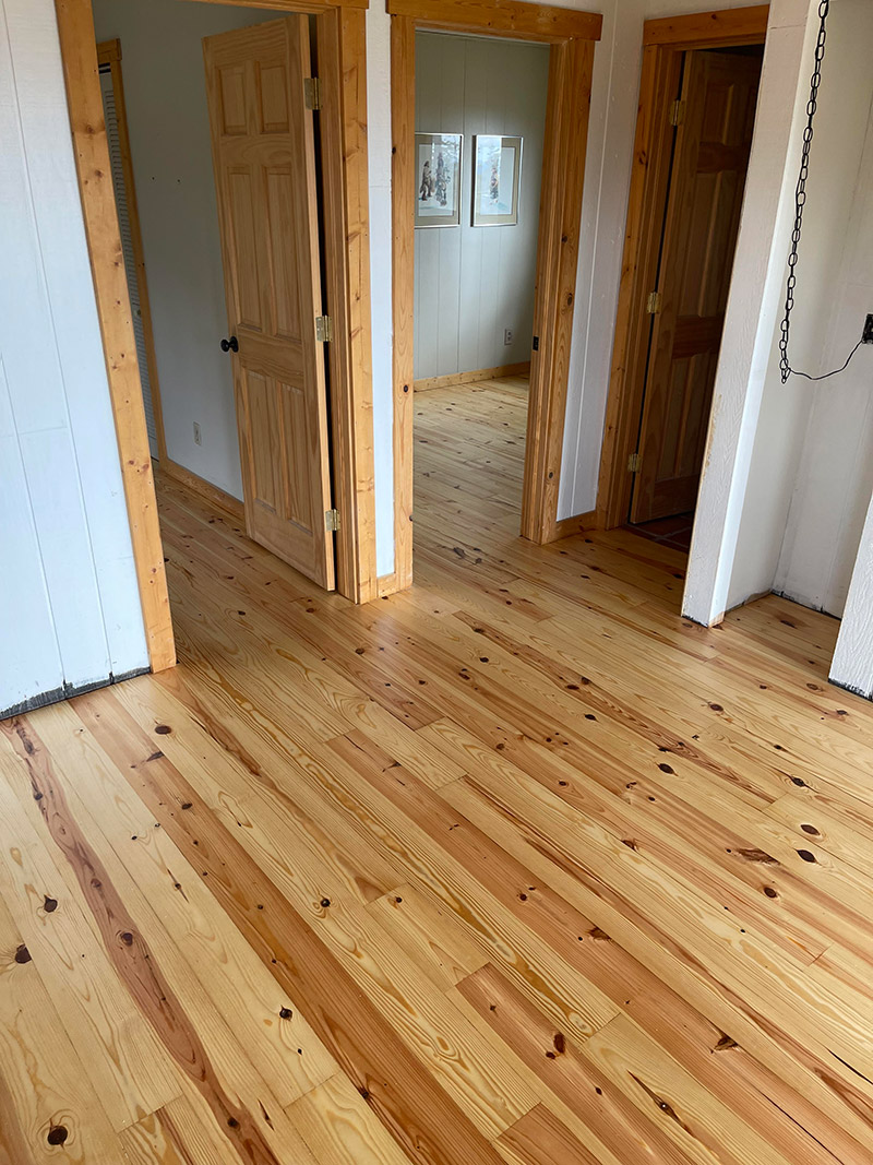 Expert wood floor finishing in Loveland, CO from Schmidt Custom Floors