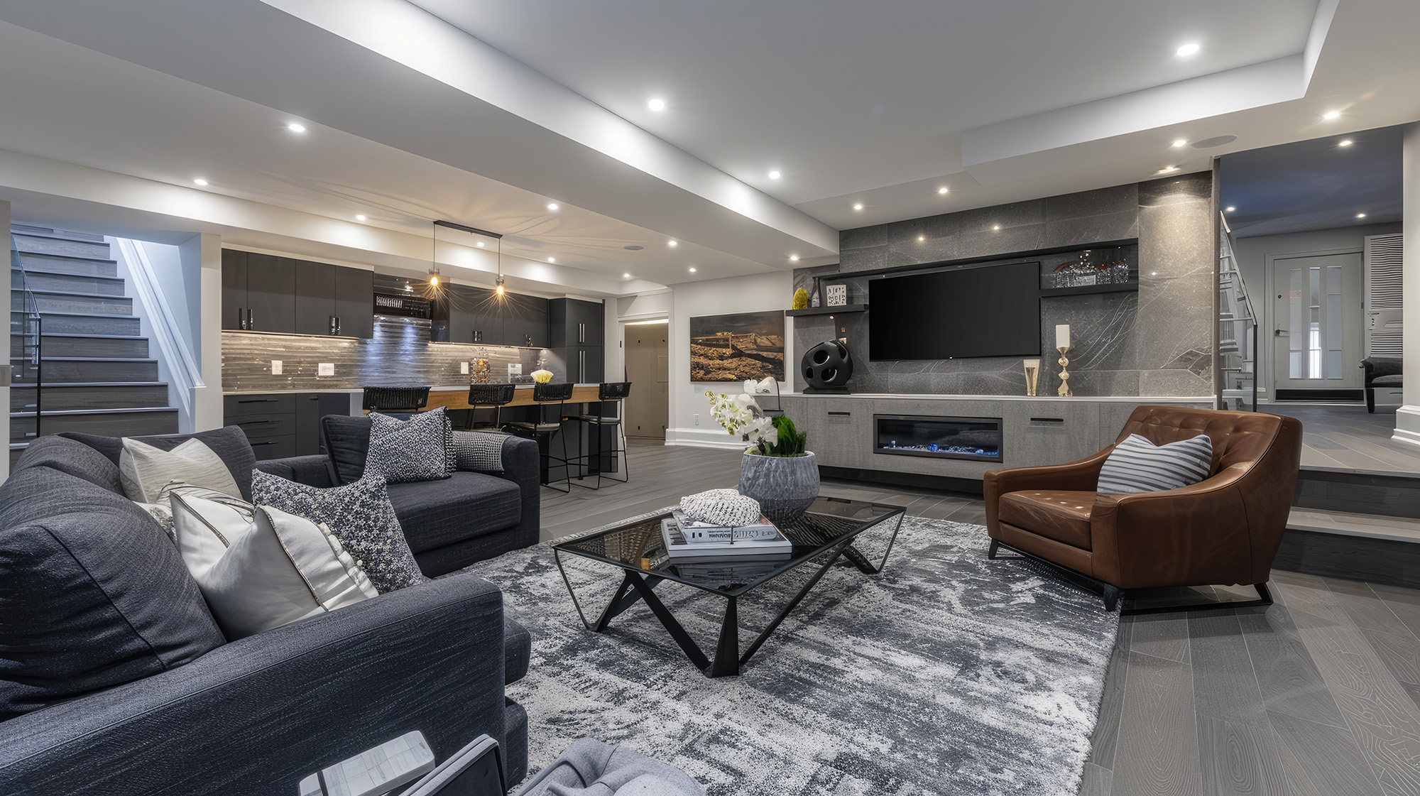 Laminate's Solution for Your Lowest Level basement flooring by Jordans Flooring in Canada 