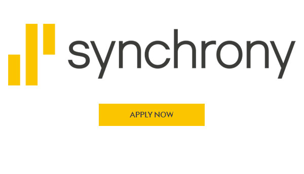 Apply now for financing through Synchrony