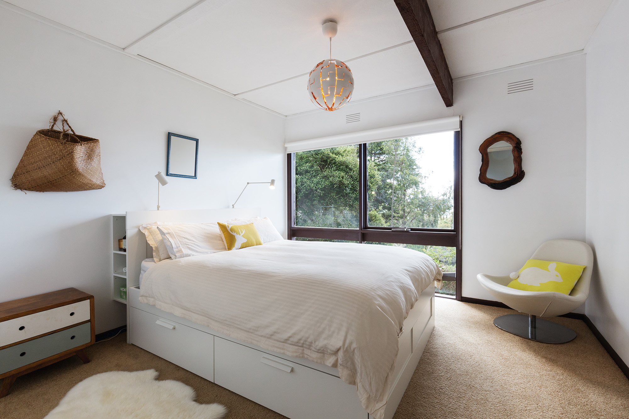 High quality carpet in a bedroom by Degraaf in Grand Rapids, MI - Hudsonville, Mi