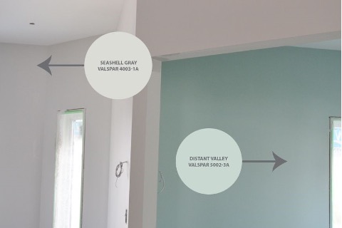 A close-up of a wallDescription automatically generated