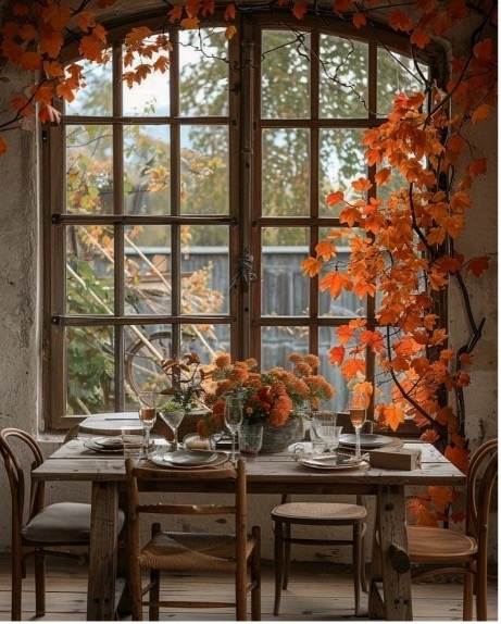 A table set for a dinnerDescription automatically generated