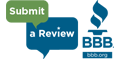 BBB reviews, submit a review