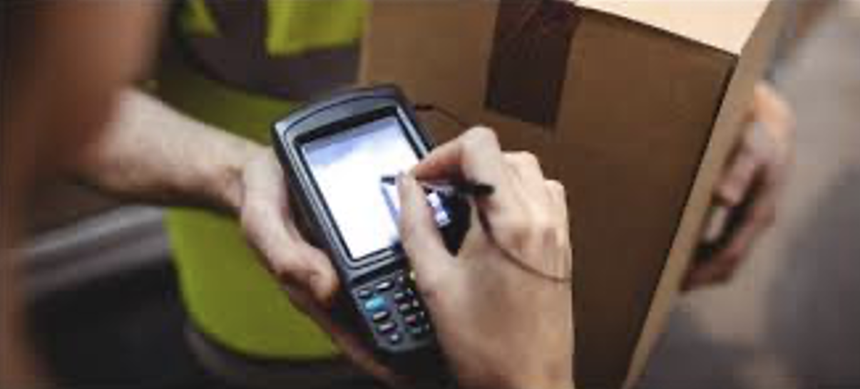 A person using a deviceDescription automatically generated