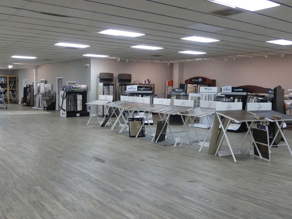 Flooring showroom serving the Huntsville, AL area