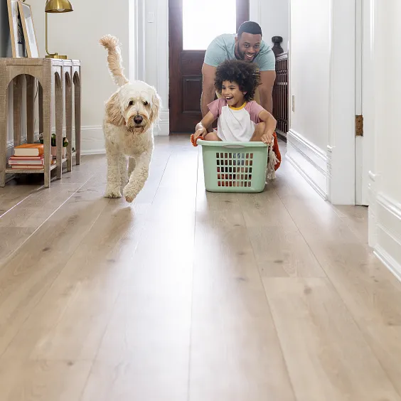 COREtec floors are SCRATCH RESISTANT