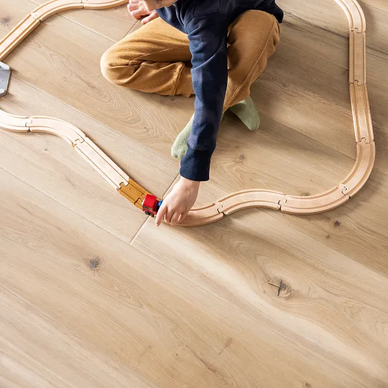 COREtec floors have noise reduction