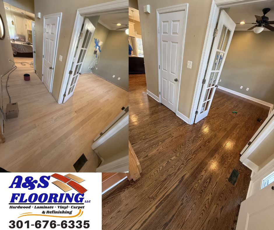 Hardwood Floor Refinishing in Spring Ridge, MD from A&S Flooring
