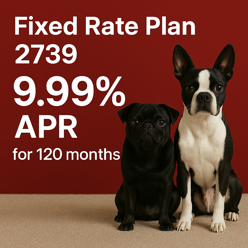 Financing example, contact us to learn more