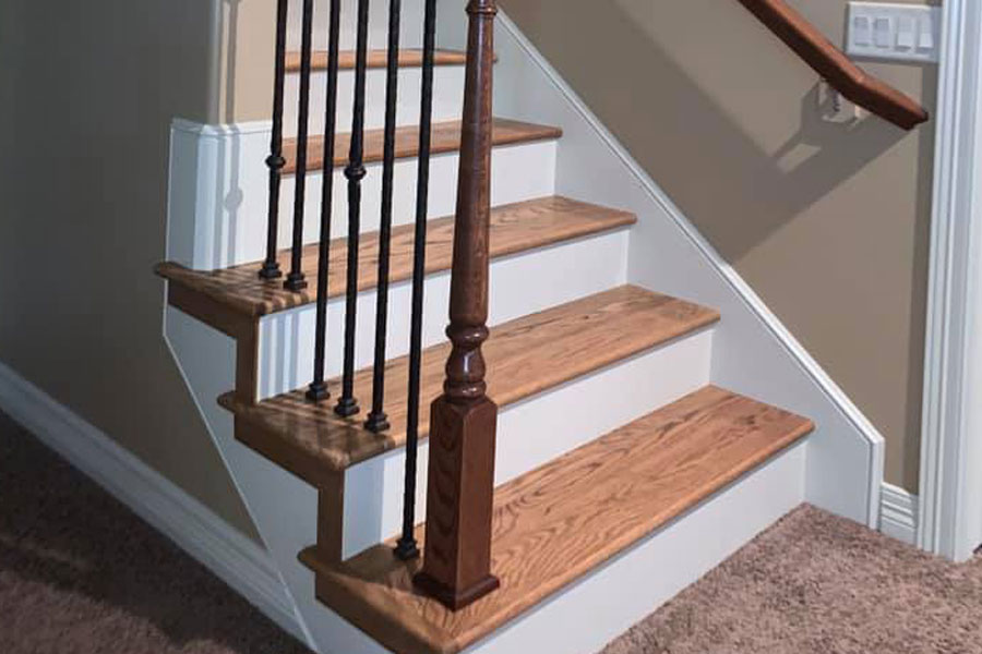 Stair Construction and Repair in Waterloo, NE from Carter Kelly Floors