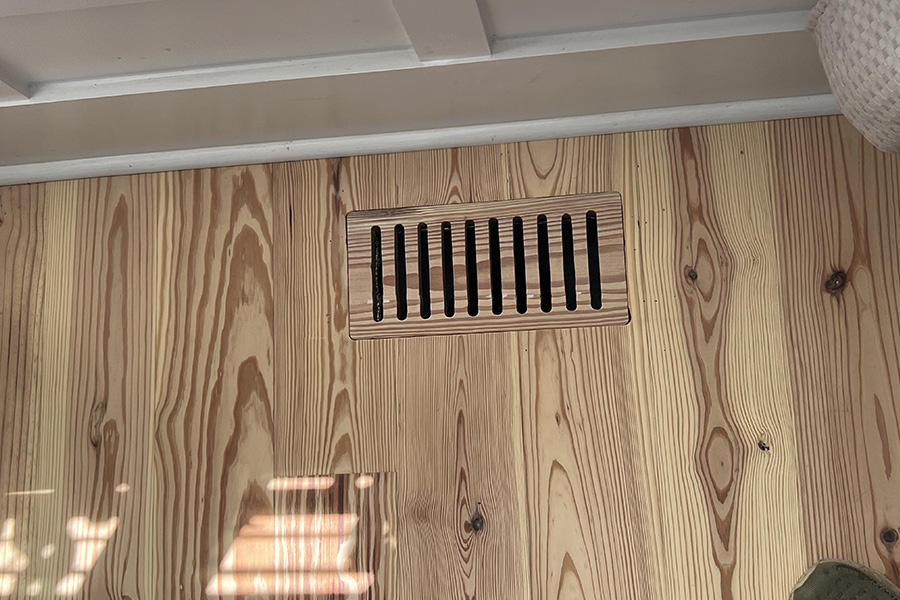 Custom Flushmount Vents in Cary, NC from 12th & Oak Floor Co.