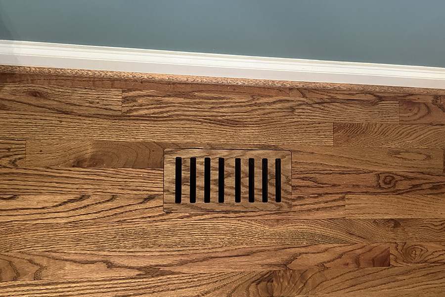 Custom Flushmount Vents in Raleigh, NC from 12th & Oak Floor Co.