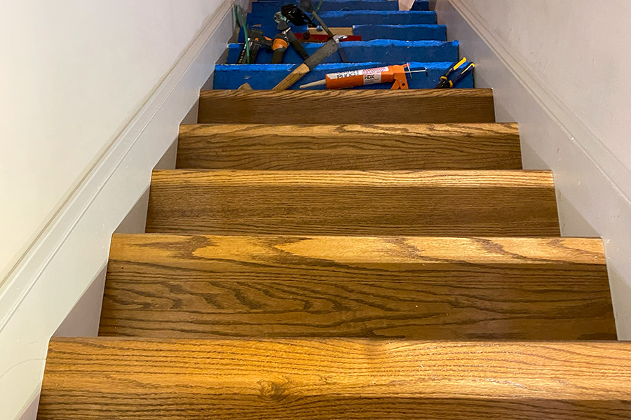 Custom Staircases in Clayton, NC from 12th & Oak Floor Co.