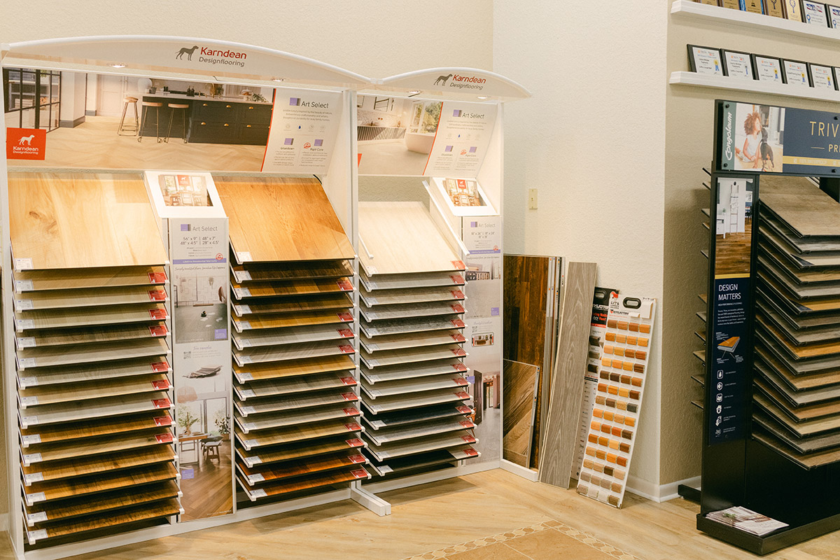 Flooring and patio furniture from Griffin's Carpet Mart, Inc