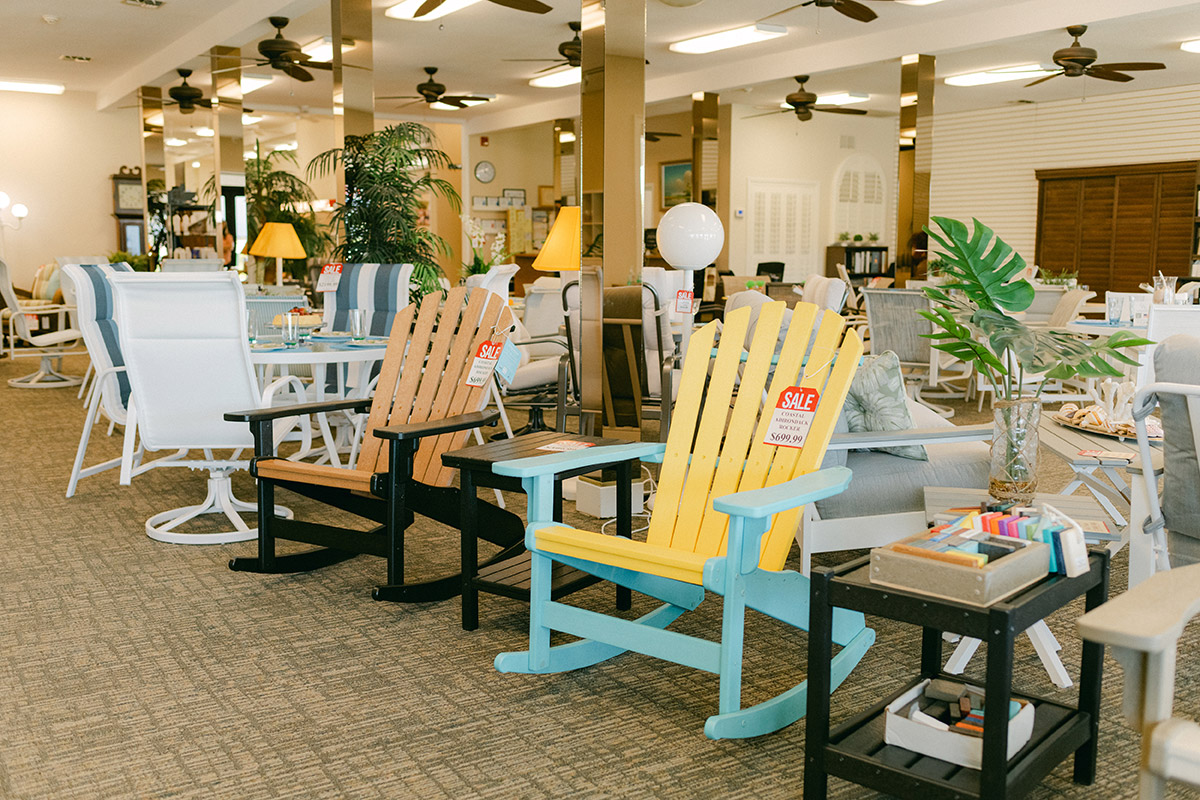 Flooring and patio furniture from Griffin's Carpet Mart, Inc