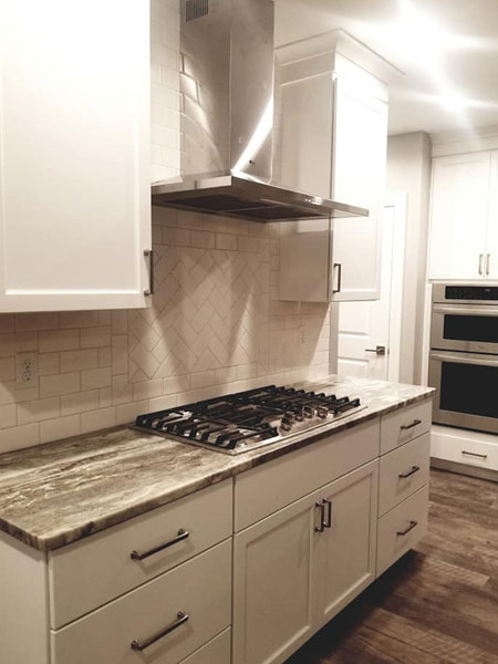 White Hampden Kitchen in Bangor, ME