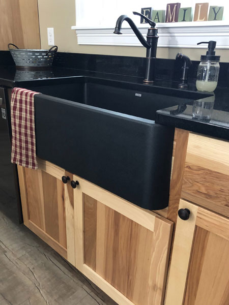 Natural Wood Farmhouse Kitchen from Atlantic Designs