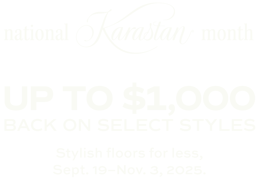 National Karastan Month