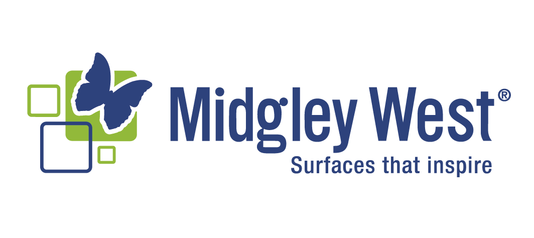Midgley West logo flooring in Leamington, ON from Hi Neighbor Floor Covering Co