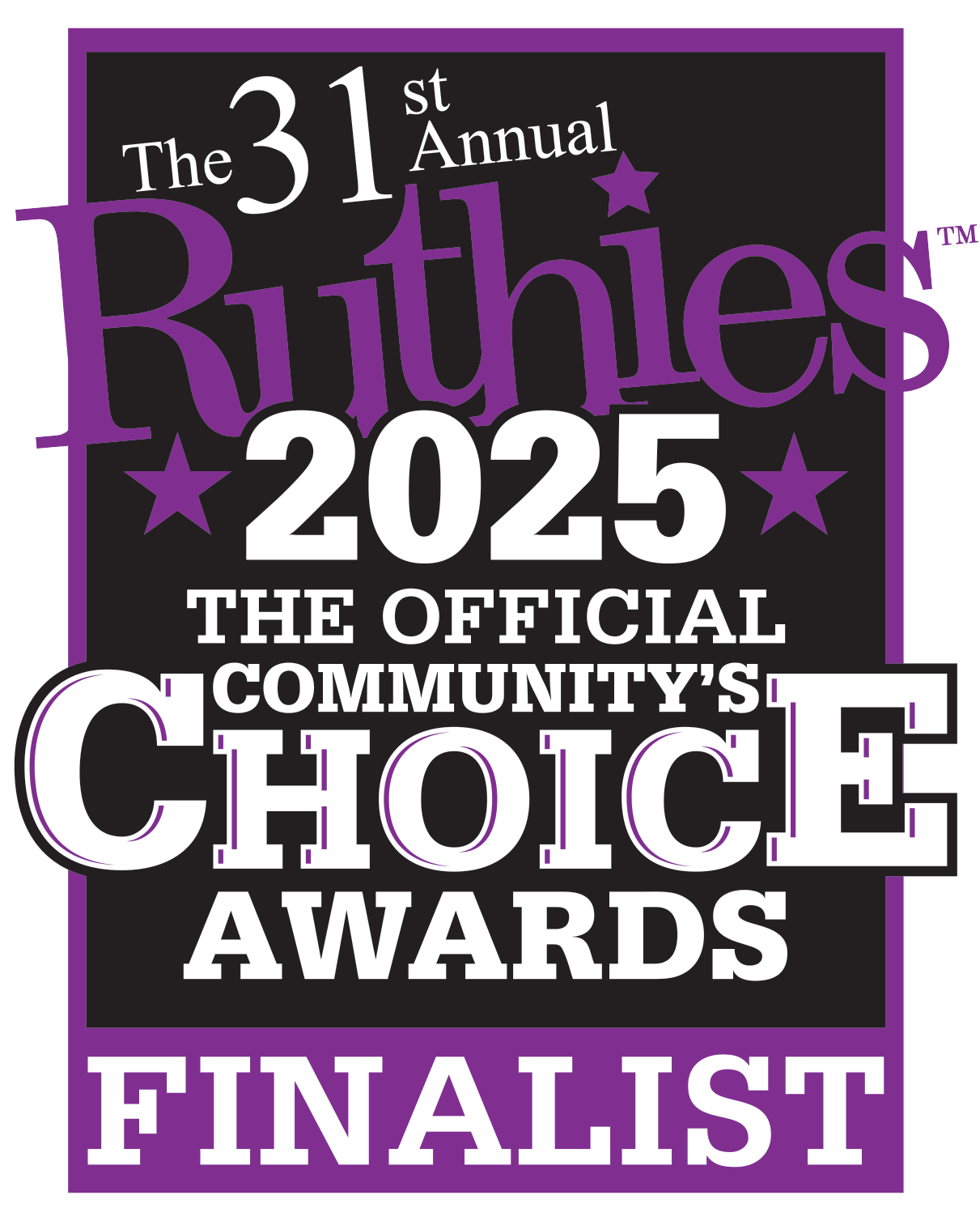 2025 Ruthies Award Finalist