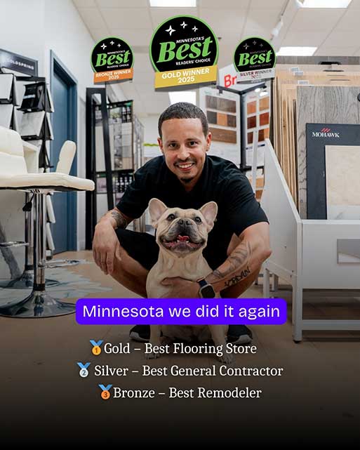 Infinite flooring in the Burnsville, MN area - Infinite Floors Kitchens Bathrooms