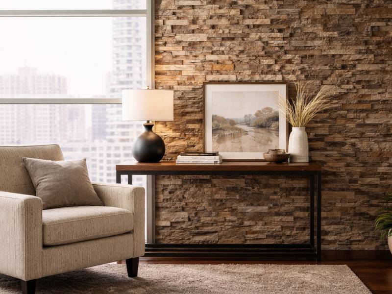 Textured Feature Walls in Liberty, MO