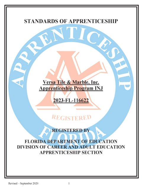 Apprenticeship program - Tampa, FL