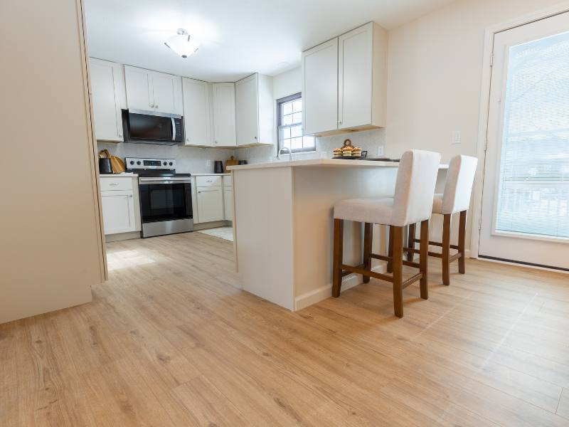 Whole-Home Luxury Vinyl Plank Transformation