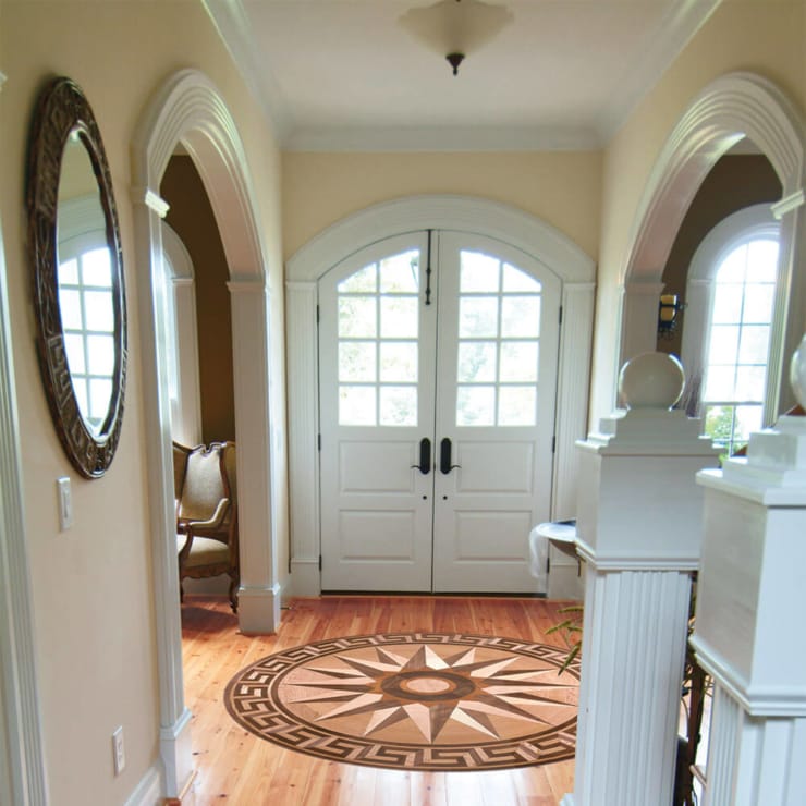 Custom Wood Floor Borders & Medallions | Buono’s Flooring NYC