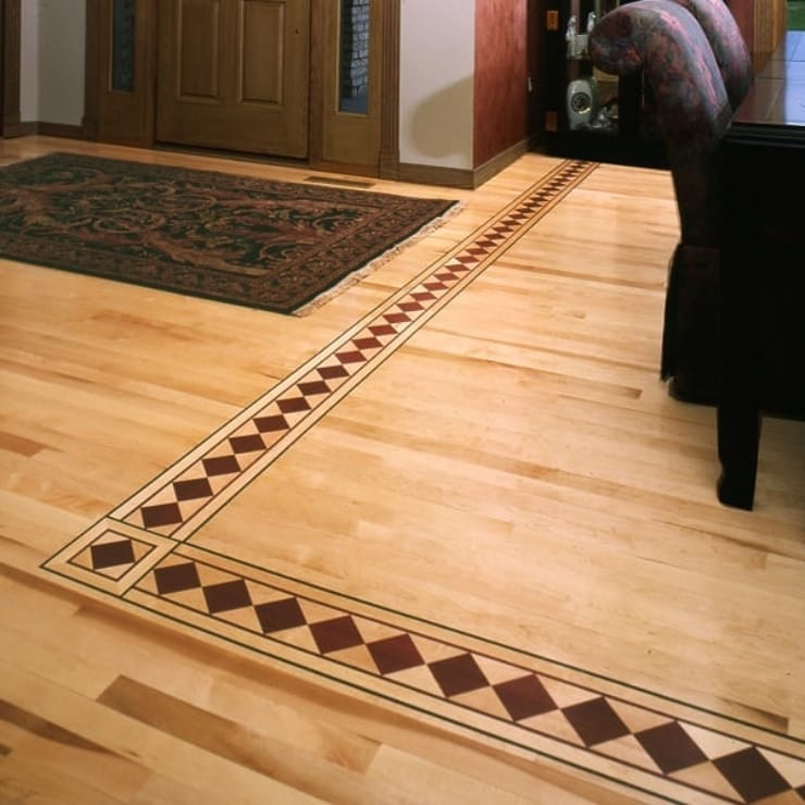 Custom Wood Floor Borders & Medallions | Buono’s Flooring NYC