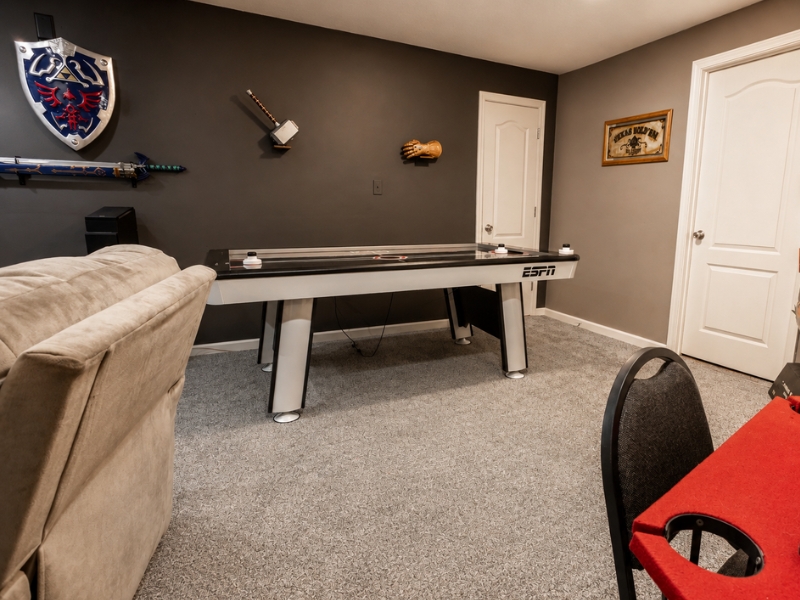 Basement Carpet & Stair Installation Project in Olathe KS - Basement Carpet & Stair Installation Olathe KS